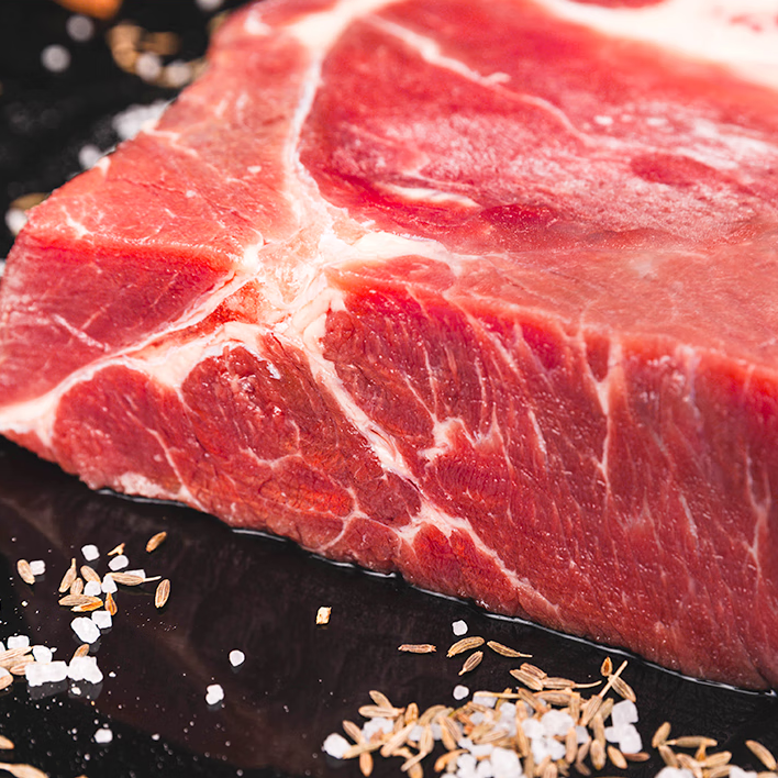 京东超市 海外直采 惠选进口原切大块牛肉(肩肉) 净重3斤 自营生鲜火锅烧烤