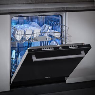 再降价、PLUS会员：SIEMENS 西门子 SJ63EX00KC嵌入式洗碗机14套升级款含黑门板 49