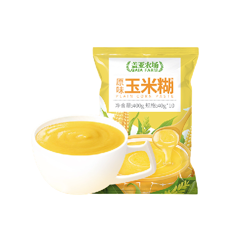 盖亚农场 冲饮谷物 原味玉米糊 400g*1袋 7.4元（需买2件，需用券）