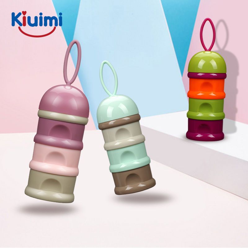 Kiuimi 开优米 婴儿奶粉便携盒 三层 薄荷绿 13.73元（需买3件，共41.19元）