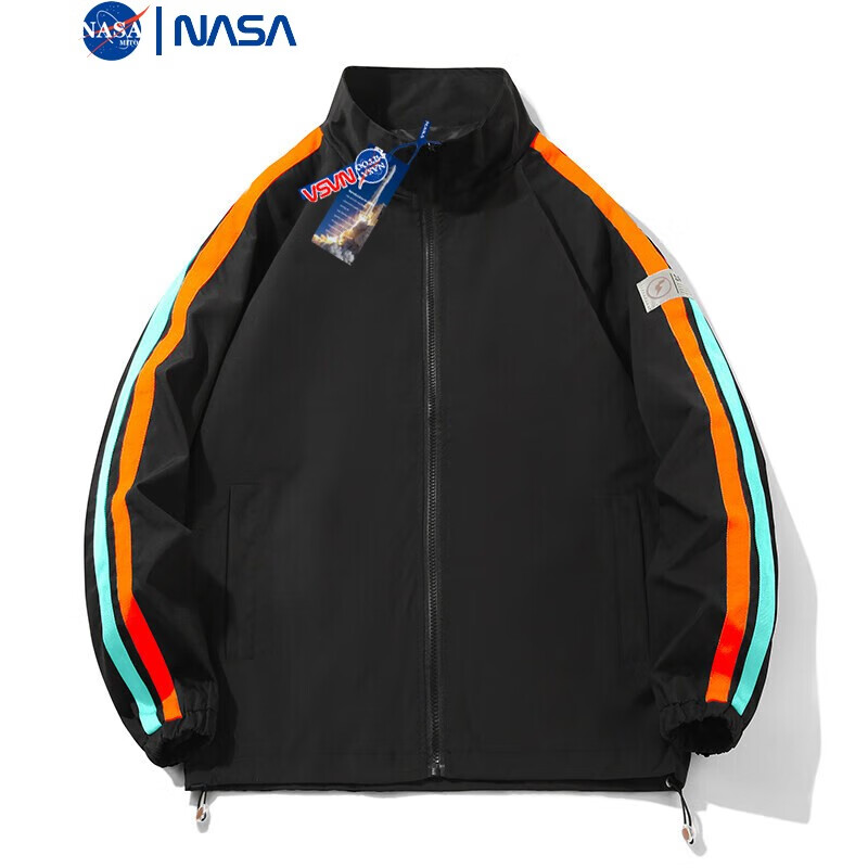 NASAMITOO 男士条纹夹克外套 28JK018 45.45元 包邮 （需用券）