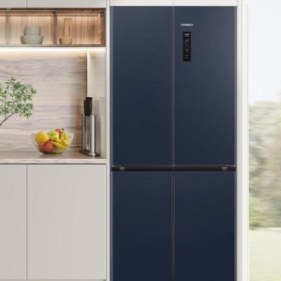 预售、PLUS会员：SIEMENS 西门子 冰洗套装497L超薄微平嵌十字星冰箱+10kg洗烘一