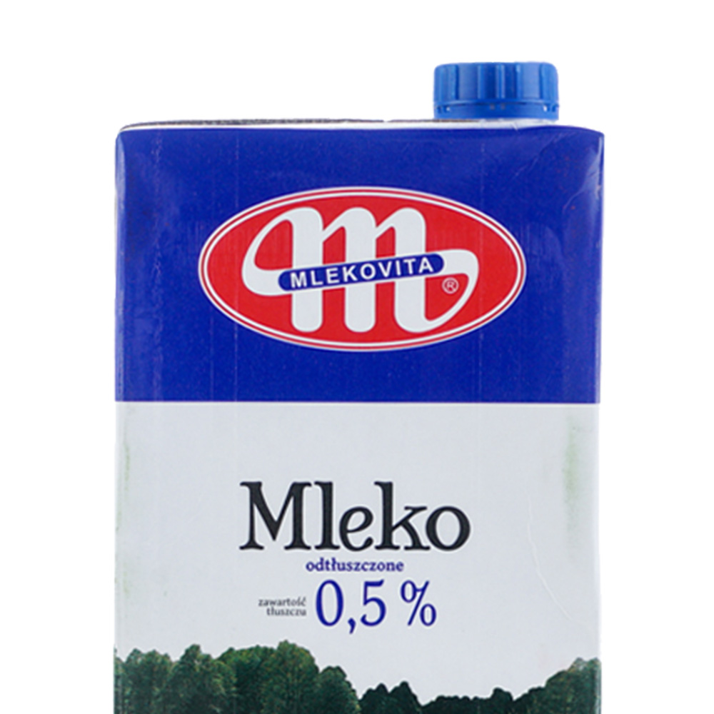 MLEKOVITA 妙可 原装进口脱脂纯牛奶1L*12盒整箱中老年牛奶波兰 68.08元（需买3