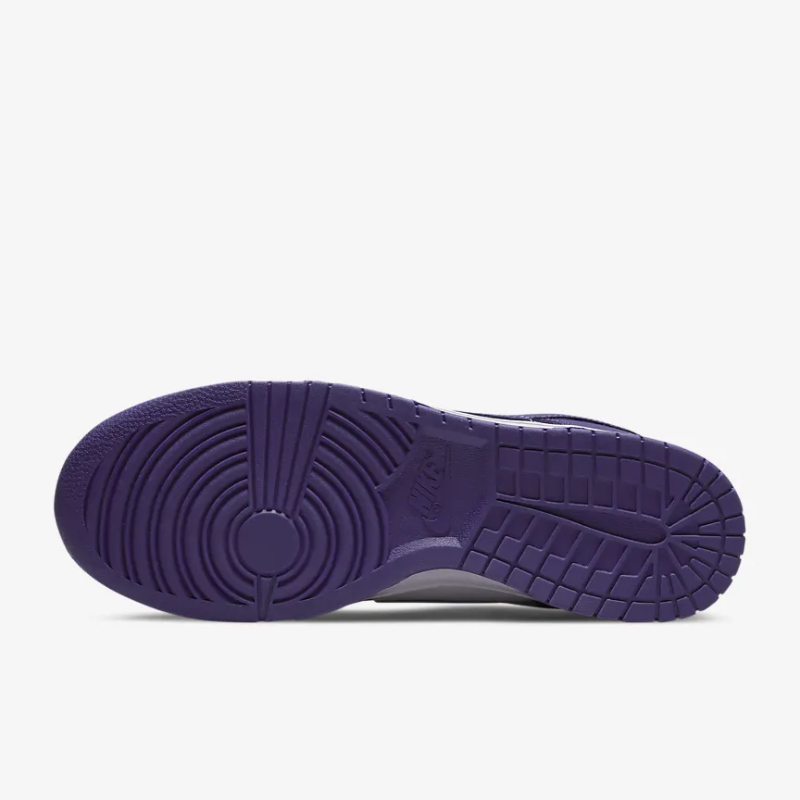 NIKE 耐克 男鞋DUNK LOW RETRO低帮复古运动板鞋白紫休闲潮鞋DD1391-104 489元（需用