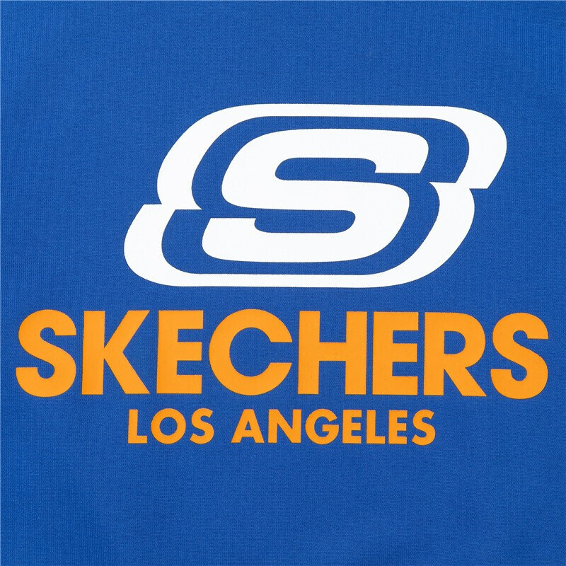 skechers斯凯奇男女秋冬上衣针织连帽套头衫宽松运动休闲男女卫衣xl