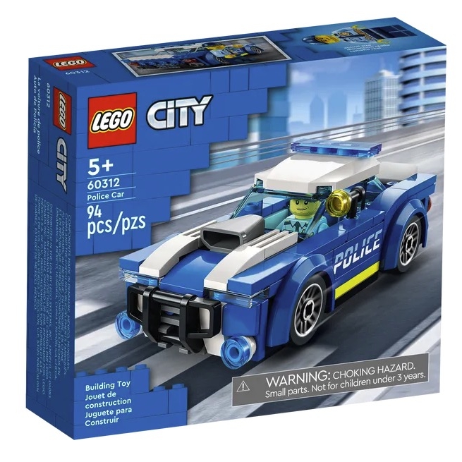 88VIP：LEGO 乐高 City城市系列 60312 警车 57元包邮（双重优惠）