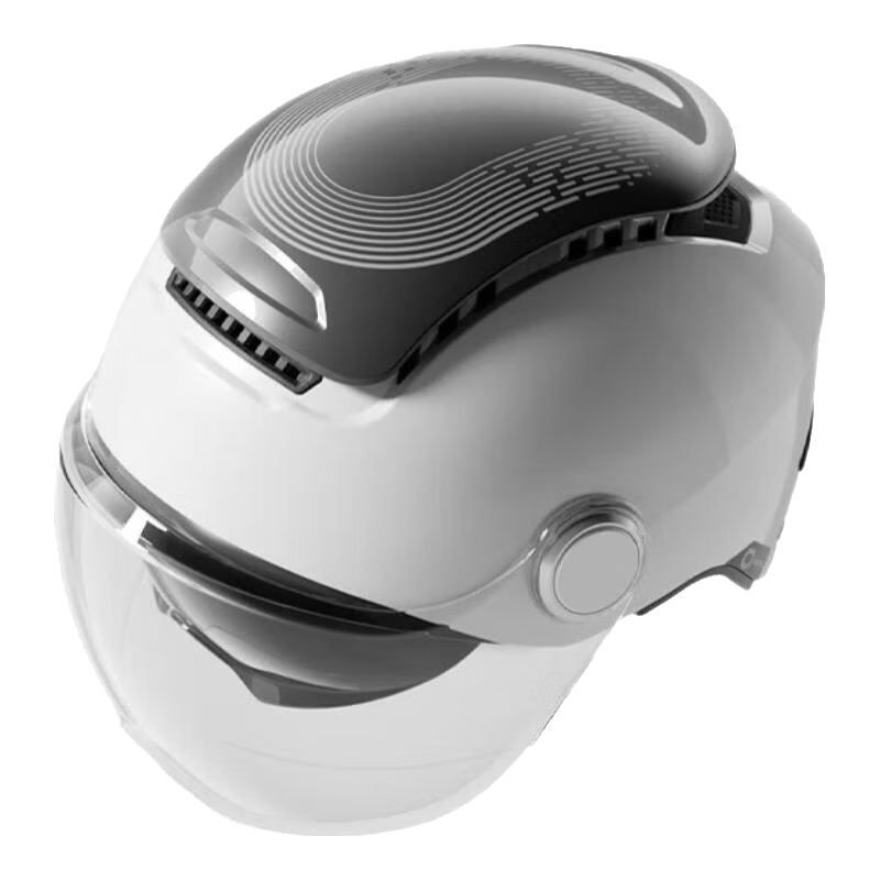 两只小蜜蜂 天窗2.0 电动车头盔 短镜 TK47 164元（需用券）