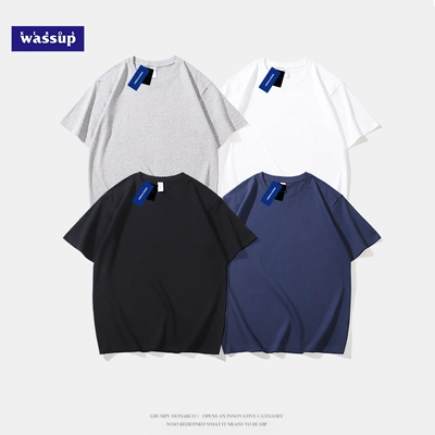 Keros wassup 美式重磅纯棉圆领短袖T恤 17.99元（6件97元更低）