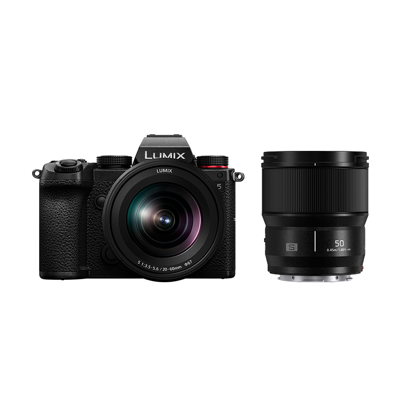 Panasonic 松下S5K S50M 全画幅微单相机/无反/单电/数码相机 松下镜头20-60mm 50mm