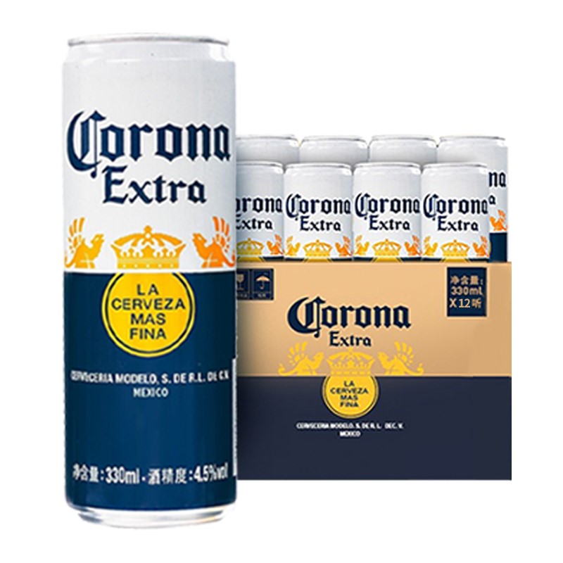 Corona 科罗娜 墨西哥风味啤酒330ml*12听装 75元（需用券）