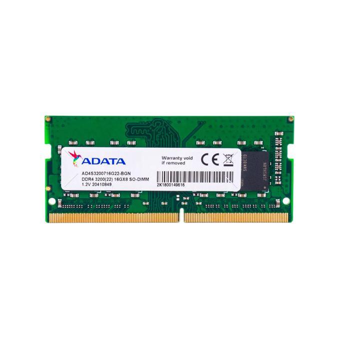 ADATA 威刚 万紫千红系列 DDR4 3200MHz 笔记本内存 普条 绿色 16GB 249元
