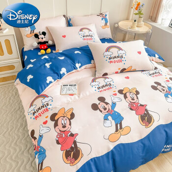 Disney 迪士尼 床上纯棉四件套 ￥69