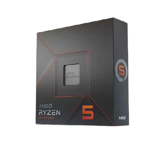 AMD 锐龙 R5 7600X CPU 6核12线程 5.3GHz 1249元（需用券）