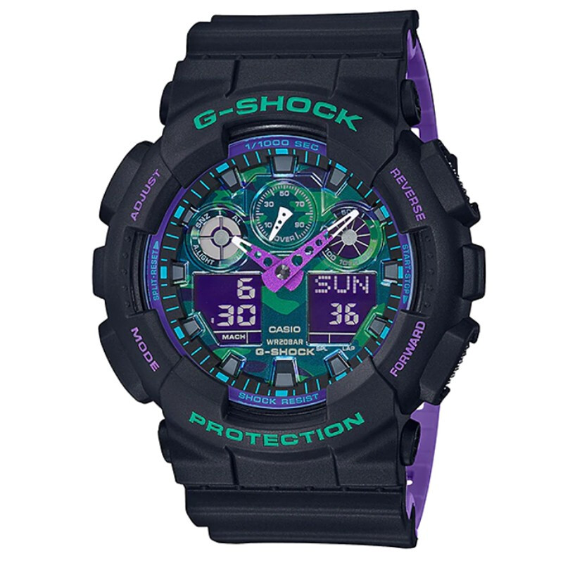 CASIO 卡西欧 G-SHOCK YOUTH系列 51.2毫米石英腕表 GA-100BL-1A 629元（需用券）