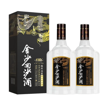 JINSHA 金沙 回沙酒 钻石五星 酱香型白酒 纯粮食高度白酒 53度 500mL ￥117.05