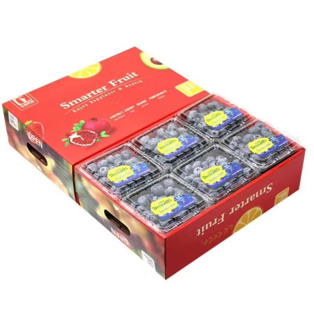言果纪 特大果 蓝莓 125g/6盒 果径15-18mm （不用券实付） 67元（需用券）