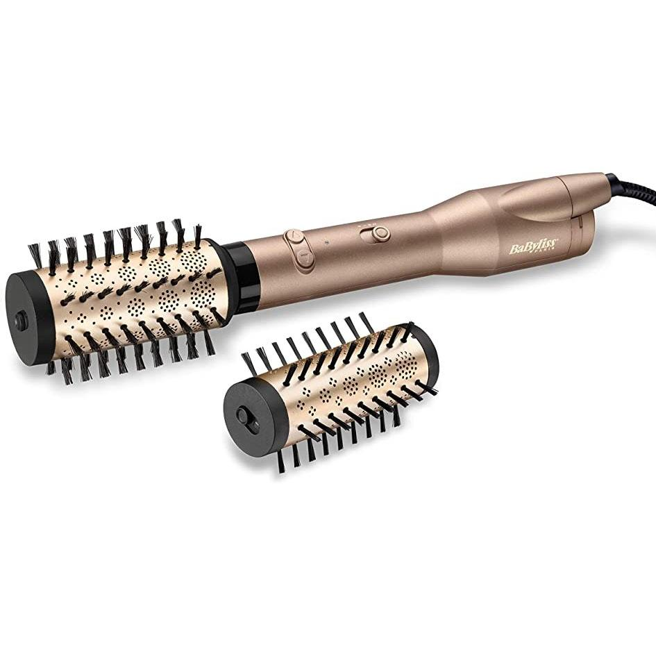 【含税直邮】Babyliss Big Hair Dual 旋转热风发梳 AS952E 香槟色 到手价¥369.62