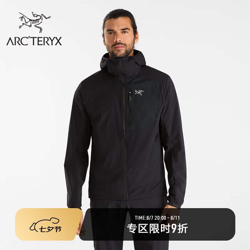 ARC'TERYX 始祖鸟 ARC’TERYX始祖鸟 PROTON LIGHTWEIGHT HOODY 轻量 男子 滑雪保暖棉服 B