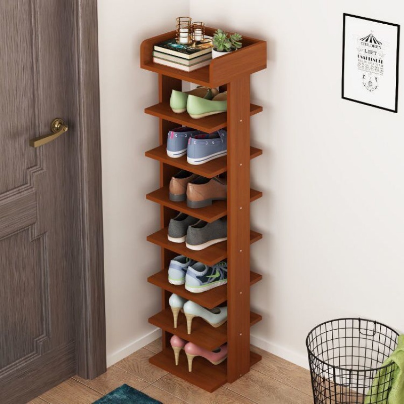 abdo鞋架家用木鞋柜简易鞋架收纳六层556元需用券