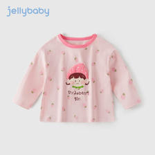 JELLYBABY 宝宝波点长袖t恤 粉色 110 ￥35.9