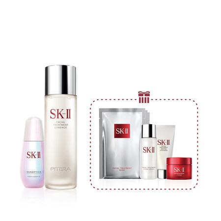 SK-II 20点开始：SK-II 神仙水护肤品套装 SK2神仙水skll护肤精华 买230ml享330ml 126