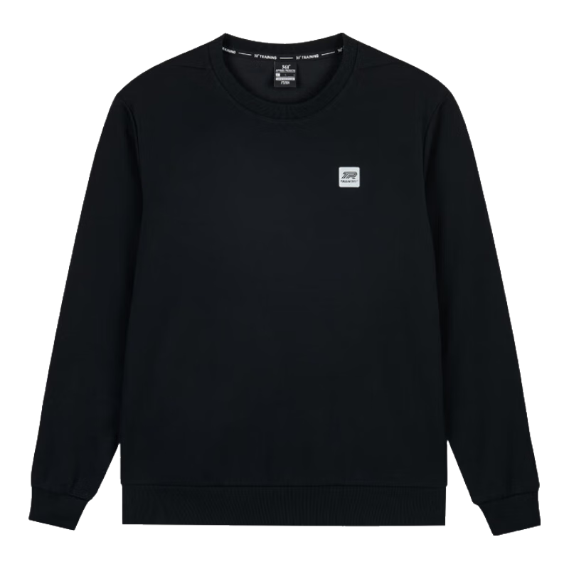 361° 男子运动套头衫 652234802D 纯黑 XL 79元（需用券）