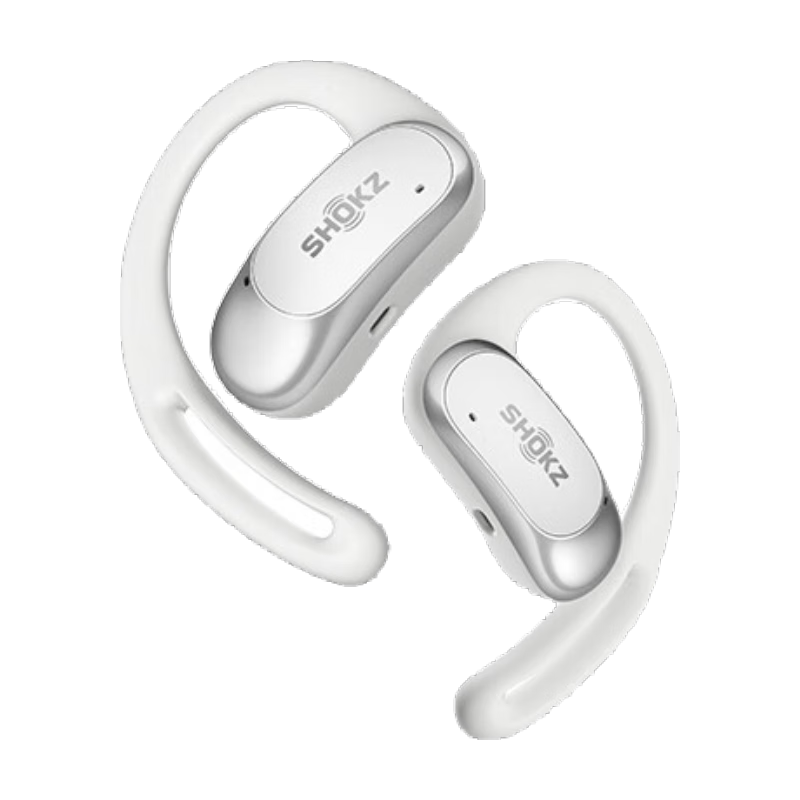 PLUS会员、限地区：韶音（SHOKZ）OpenFit Air T511开放式耳机挂耳式 冰川白 444元