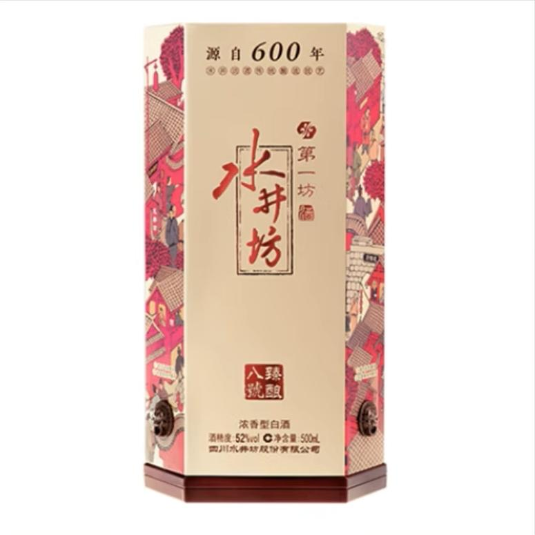 水井坊 白酒 52%vol 浓香型 500ml 单瓶装 263元