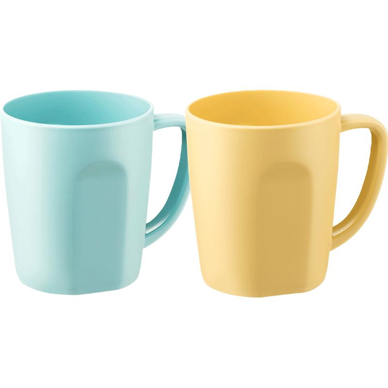 茶花 塑料洗漱杯 食品级材质，一体成型*3只装 7.49元（需用券）