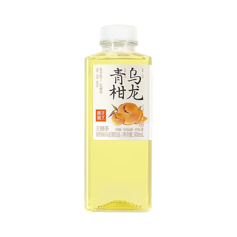 果子熟了 栀栀子乌龙茶饮品500ml*12瓶 33.9元