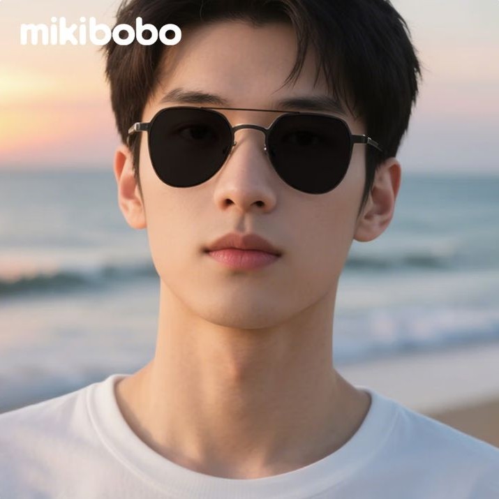 mikibobo 经典！飞行员太阳镜 男女同款(高清偏光墨镜)时尚百搭 39元（需用券