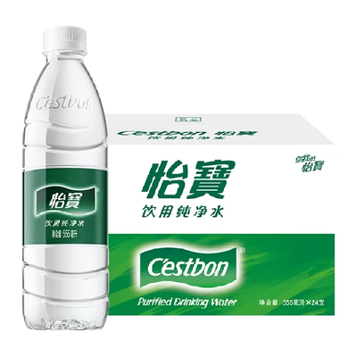 怡宝纯净水饮用水家庭户外饮用350ml*24瓶 85.6元（合21.4元/件）