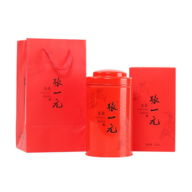 88VIP：张一元 特级 龙豪 茉莉花茶100g罐装 228元