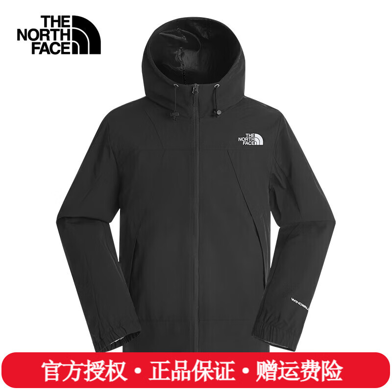 THE NORTH FACE 北面 夹克男25春夏新款户外防风防泼水外套8ESR JK3/黑色 548元