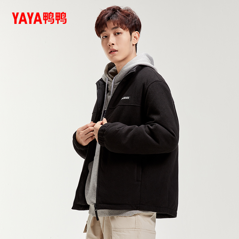 YAYA 鸭鸭 男士羽绒服 YE4A001516A 短款立领 259元（需用券）