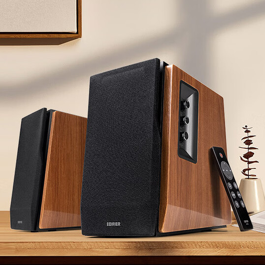 漫步者 R1700BT+ 多媒体音箱 木纹色 401.22元