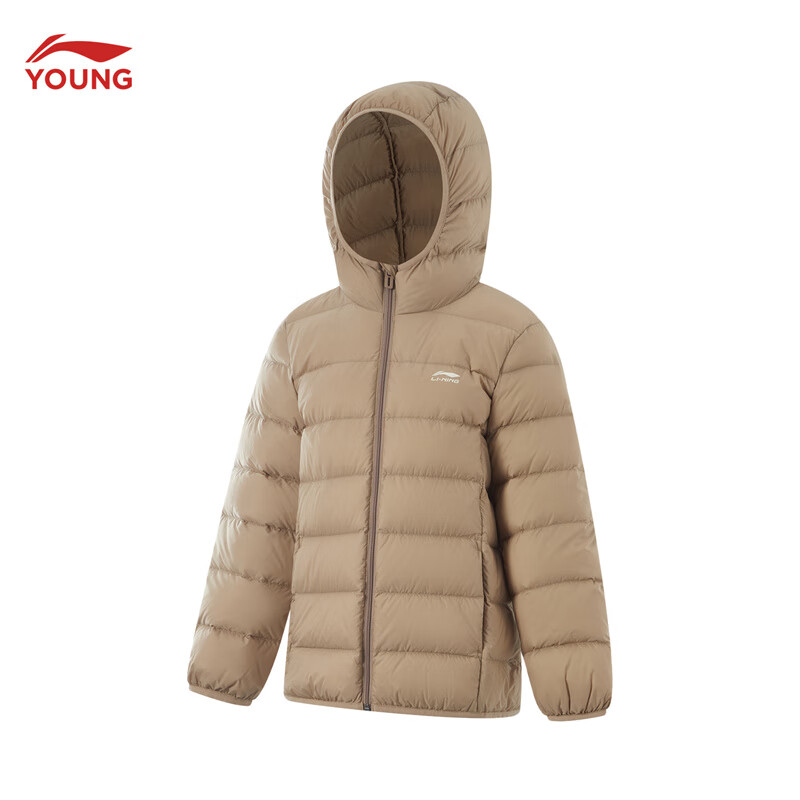 20点开始：李宁 儿童85%鸭绒保暖轻质羽绒外套 YYMU107 192.5元