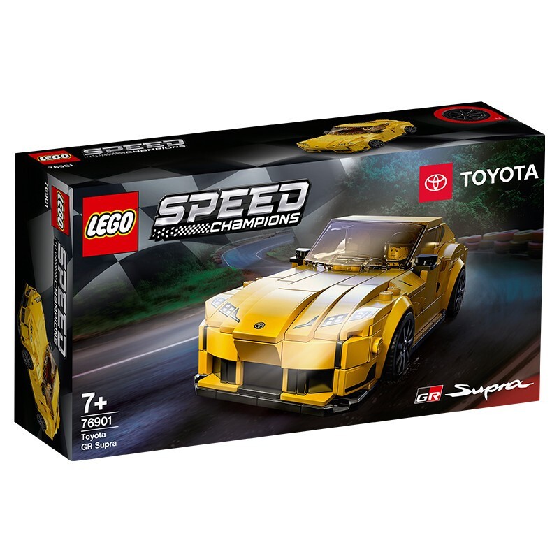 LEGO 乐高 Speed超级赛车系列 76901 丰田 GR Supra 115.37元