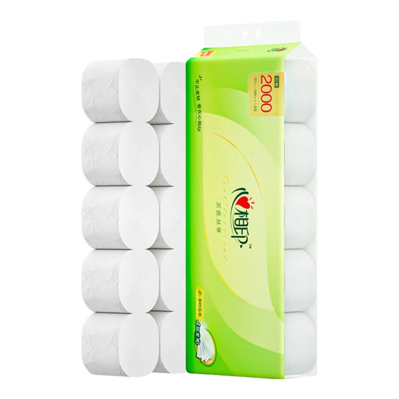 移动端、京东百亿补贴：心相印 茶语 无芯卷纸 200克10卷 17.83元（需用券）