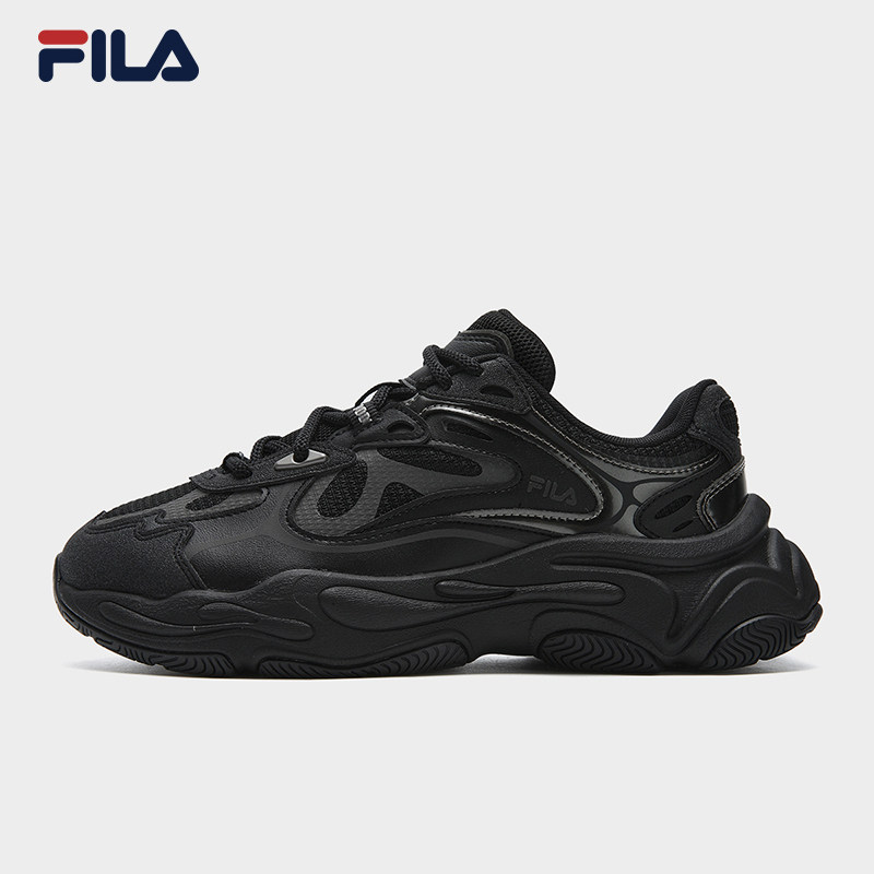 FILA 官方MARS 4 SO复古运动鞋女2025冬新款火星鞋4代南方版 雾霾灰/标准白-VC 3 5