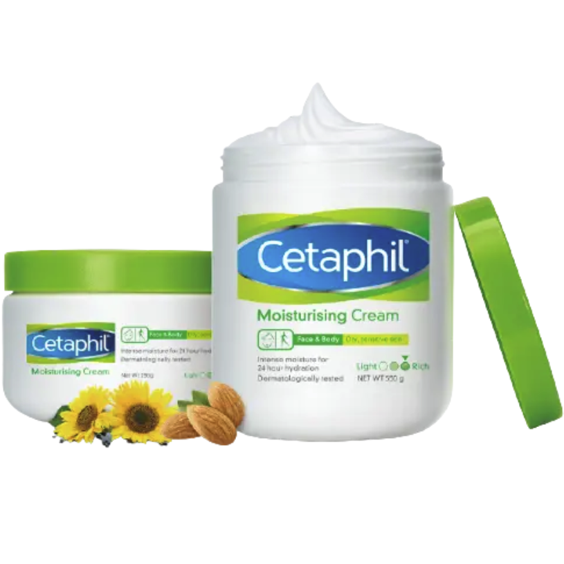 Cetaphil 丝塔芙 大白罐身体乳润肤乳面霜 550g+250g 88.5元