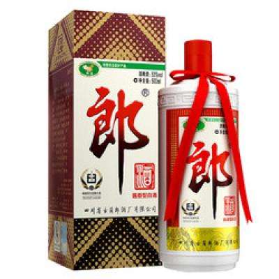 再降价、88VIP：LANGJIU 郎酒 郎牌郎酒 酱香型白酒 53度 500ml*2瓶 返后355.71元包