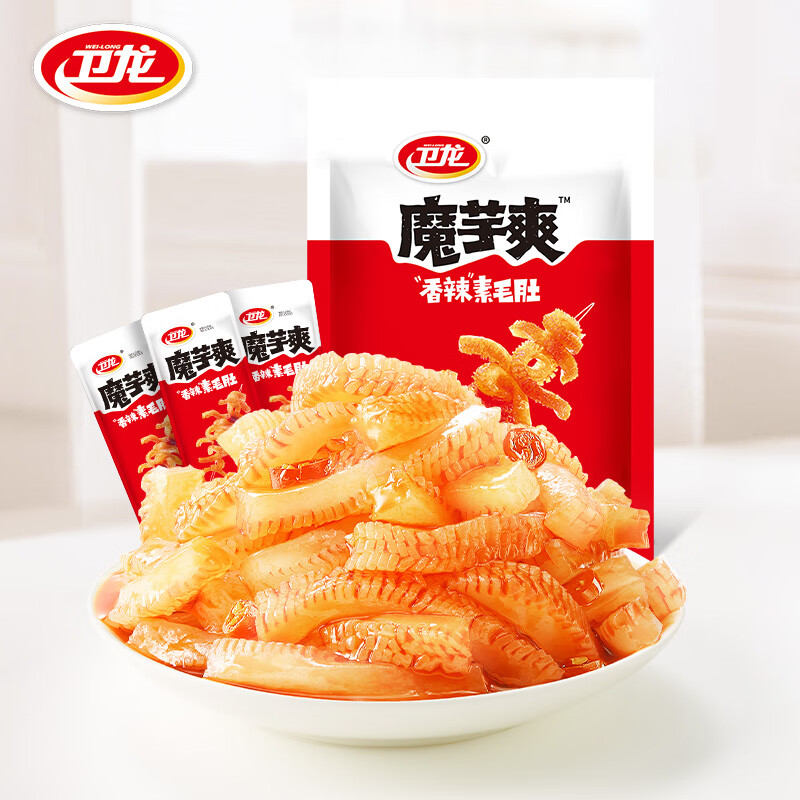 卫龙 香辣魔芋爽 600g (买一送一) 37.91元（合18.95元/件）(限时买一送一)