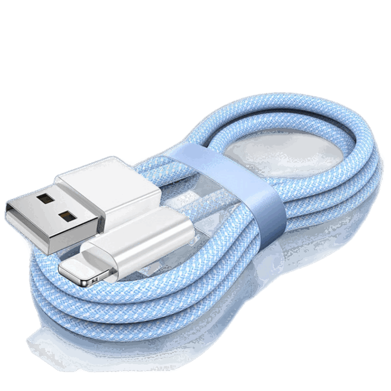 苹果全系快充线数据线 1.5m 6.9元（需买2件，需用券）