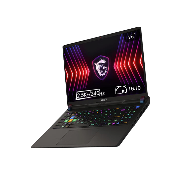 微星 泰坦16英寸 游戏本 （酷睿i9-14900HX、RTX 4080 12G、16GB、1TB SSD、2.5K、240Hz