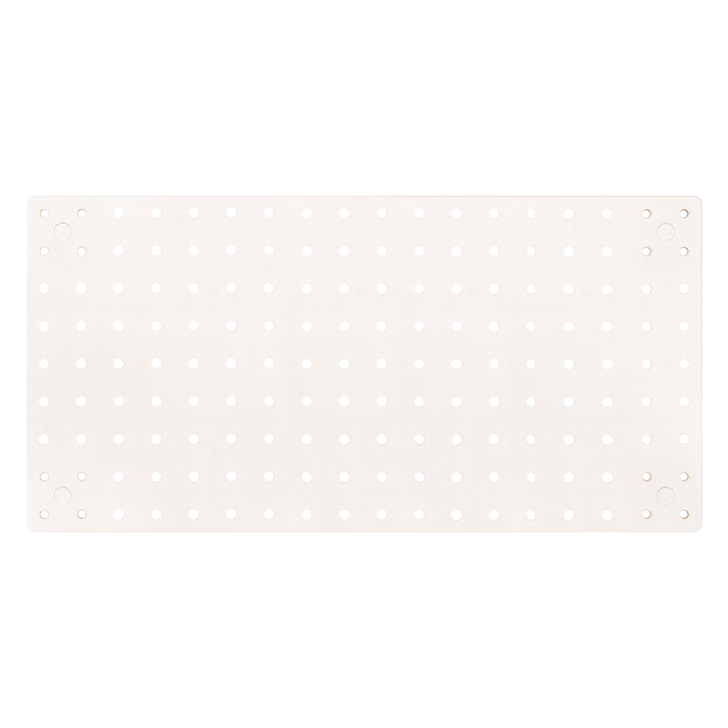 得力 大号板体 收纳墙面洞洞板 立式置物架 长54cm 宽27cm 17.5元