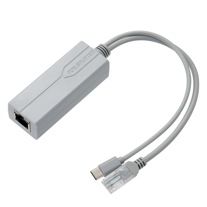 HLVISUS 华联视 POE分离器48V转5v无线WIFI网络监控摄像头标准USB模块TYP C 19.9元（