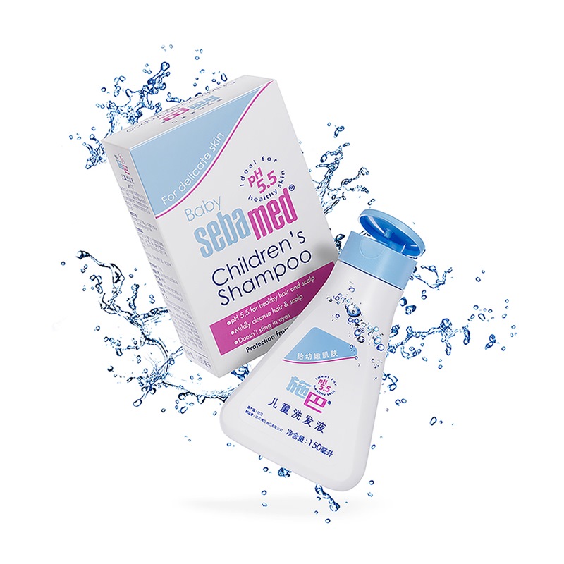 sebamed 施巴 温和洁净儿童洗发液 500ml 107.11元包邮（双重优惠，需凑单）