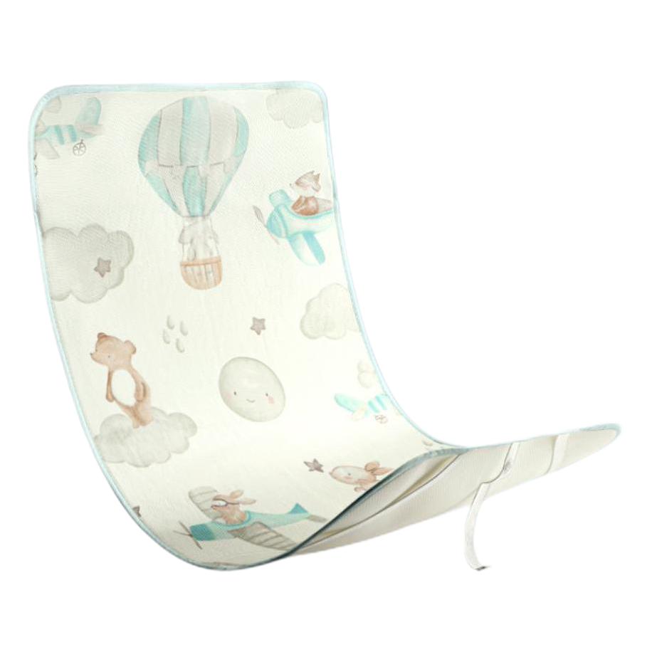 88VIP：EMXEE 嫚熙 婴儿凉席幼儿园儿童席子新生儿宝宝冰丝凉垫婴儿床专用凉