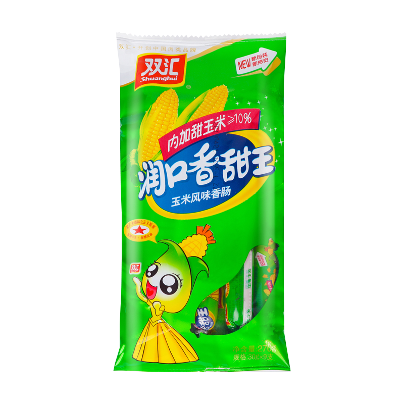 Shuanghui 双汇 润口香甜玉米肠 40g*10支/袋 4.9元（需用券）